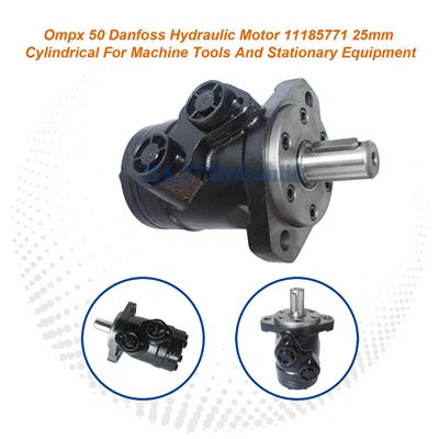 Danfoss Ompx 50 Hydraulic Motor - 11185771 25mm κυλινδρικός άξονας για εργαλειομηχανές